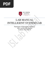 Lab Manual of ISL