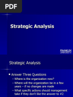 Strategic Analysis