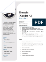 Hussein Kassim Ali: Doctor