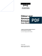 Odour and Ammonia Emission: From Broiler Farms