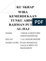 Buku Skrap Wira Kemerdekaan Tunku Abdul Rahman Putra-Al