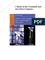 Anthology For Music in The Twentieth and Twenty-First Centuries