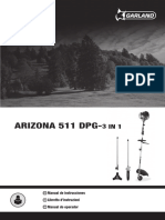 Desbrozadora 3 en 1 Arizona 511g Garland PDF