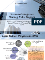 PMK 111 PMK 062016 Tata Cara Pelaksanaan Pemindahtanganan BMN PDF