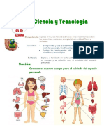 Ciencia y Tecnología 3 y 4 03 Agosto