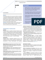 Management of Acute Respiratory Failure PDF