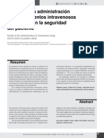 Calidad en La Administración de Medicamentos Intravenosos PDF