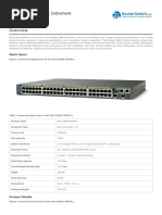 Ws c2960s 48fpd L Datasheet PDF