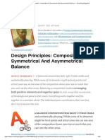 Design Principles - Compositional, Symmetrical and Asymmetrical Balance - Smashing Magazine