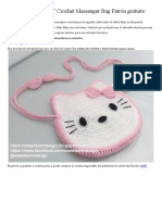 Patron de Bolso de HELLO KITTY