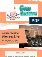 Deterrence Theory Report