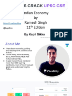 Indian Economy by Ramesh Singh 11 Edition