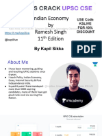 Indian Economy by Ramesh Singh 11 Edition