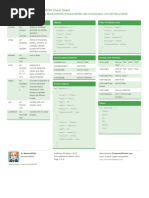 JSON Cheat Sheet: by Via