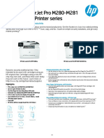 HP Color Laserjet Pro M280-M281 HP Color Laserjet Pro M280-M281 Multifunction Printer Series Multifunction Printer Series