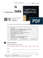 ED/-ING Adjectives: Scan To Review Worksheet Expemo Code: 12JH-N7PB-TFLK
