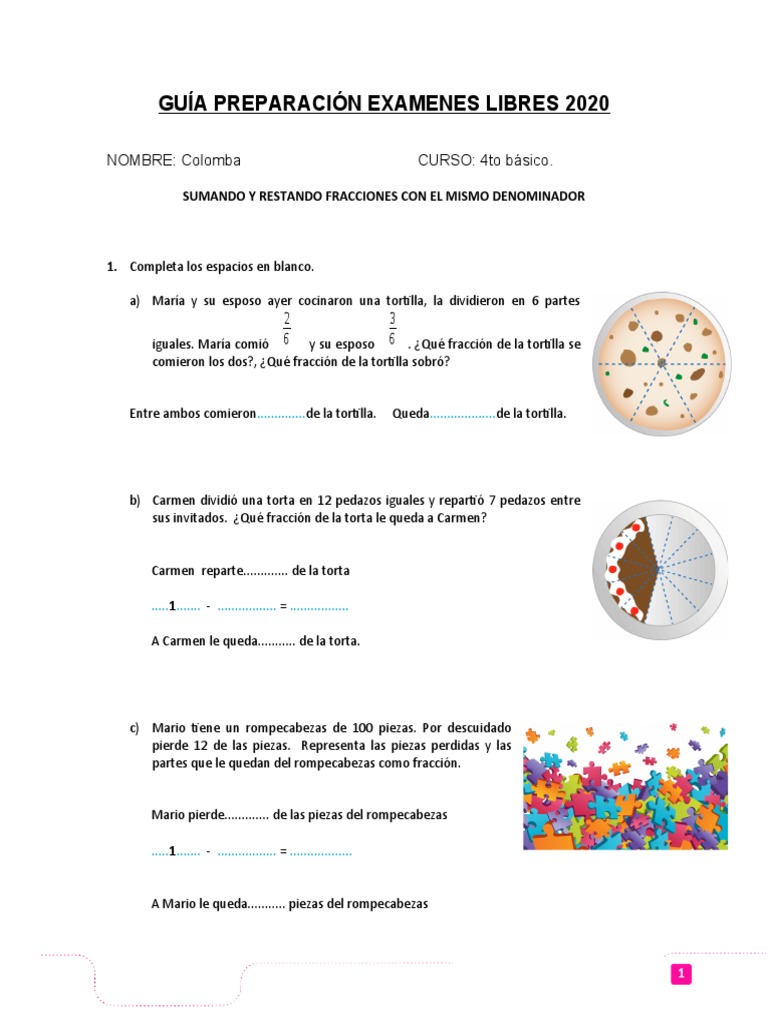 Guia 7 | PDF | Enseñanza de matemática