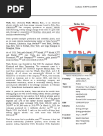 Tesla, Inc PDF