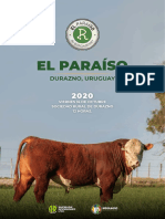 Catalogo El Paraíso 2020