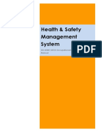 HSMS Health & Safety Manual Template