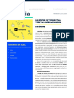Briófitas e Pteridófitas - Vegetais Intermediários PDF