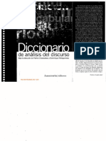 Charaudeau & Maingueneau - Diccionario Análisis Discurso PDF