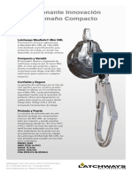 Latchways ManSafe Mini SRL - Spanish PDF