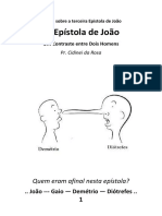 Pequeno Estudo Sobre A Terceira Epistula de João