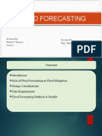 Flood Forecasting: Presented By: Mckent V. Entienza Group 9 Presented To: Engr. Viriginia Madanguit
