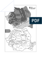 Romania - Unitati Si Subunitati de Relief