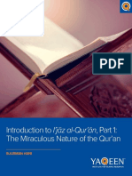 The Miraculous Nature of The Qur'ān - Suleiman Hani