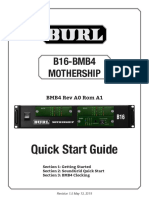 B16-BMB4 Mothership: Quick Start Guide