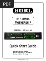 B16-BMB4 Mothership: Quick Start Guide