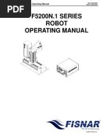 Fisnar Operating Manual F5200N.1 Desktop Robot