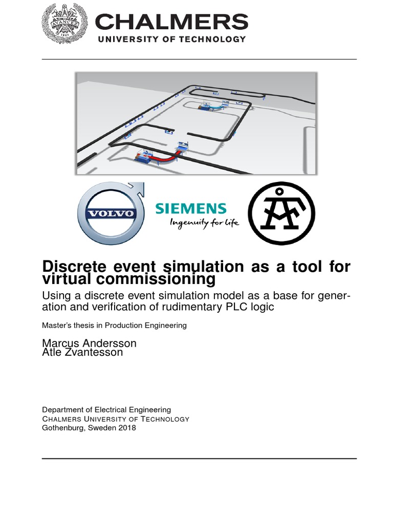 Discrete Event Simulation As A Tool For Virtual Commissioning | PDF ...