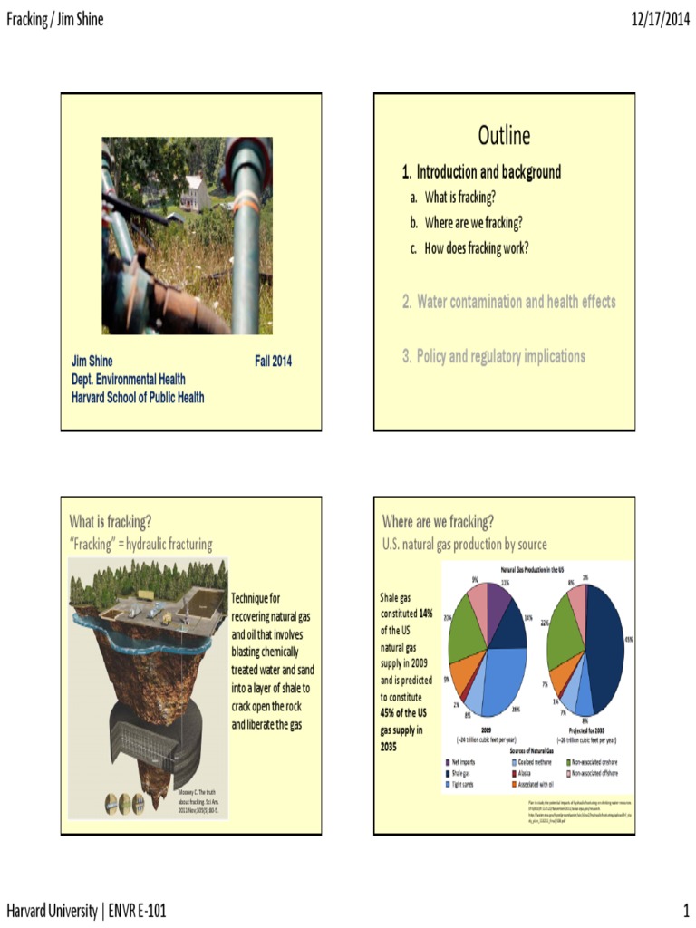 Understanding Fracking: Risks and Regulations | PDF | Hydraulic ...