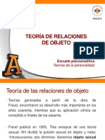 Teorasdelapersonalidad Relacionesdeobjeto Marzo2013 130407172022 Phpapp01 PDF