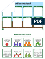 Omida Mancacioasa - Joc de Potrivire A Zilelor Saptamanii PDF