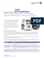 Oxo Connect Evolution Datasheet FR PDF