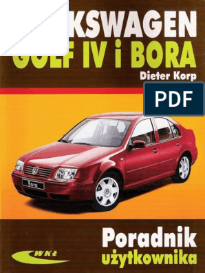 Sam Naprawiam Volkswagen Golf Iv I Bora | Pdf