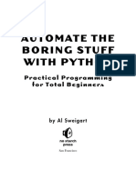 Automatetheboringstuffwithpython 3 PDF