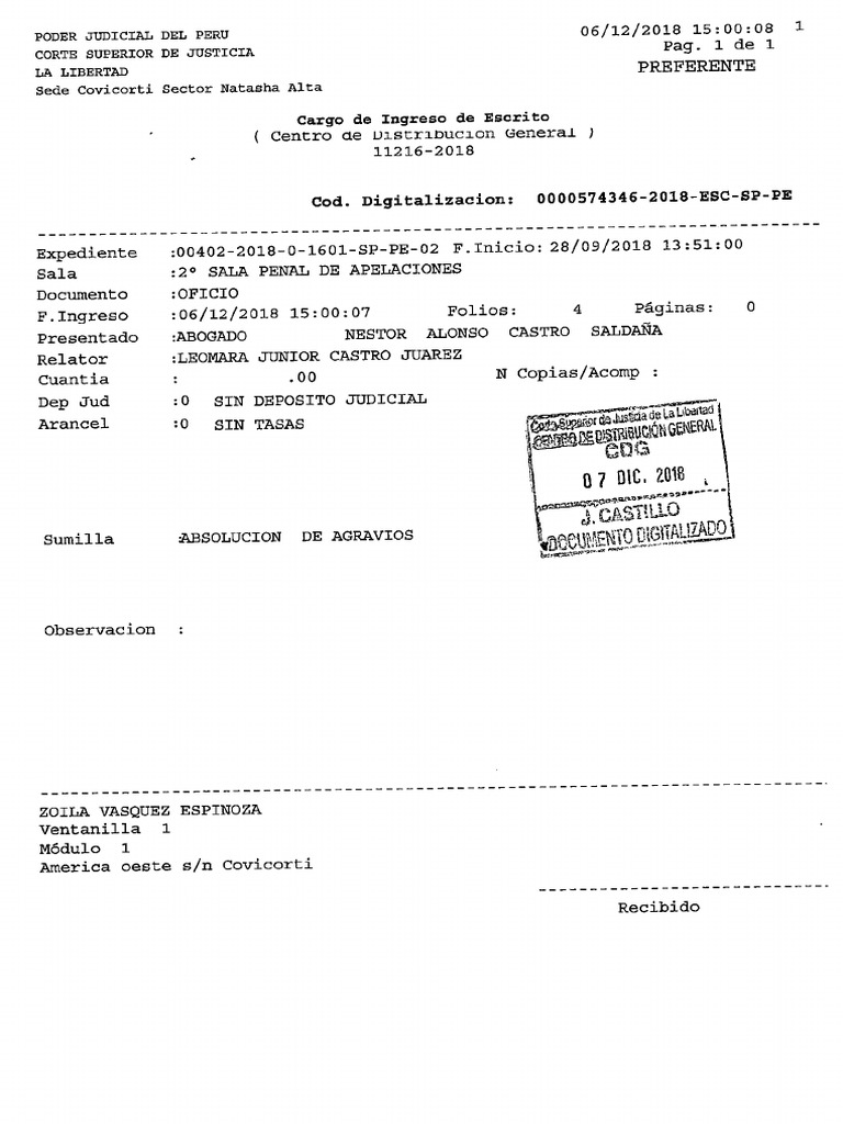 Absolución de Agravios PDF | PDF | Ley procesal | Bancos