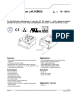 Current Transducer LAX SERIES