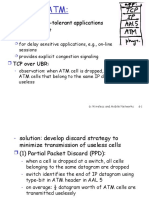 TCP Over ATM:: UBR: For Delay-Tolerant Applications Abr