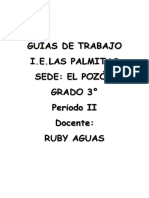 GUIAS DE TRABAJO 3° Tercero