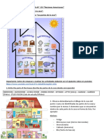 Planificacion Ingles Sobre - Parts of The House, There Is Are, Prepositions - PDF