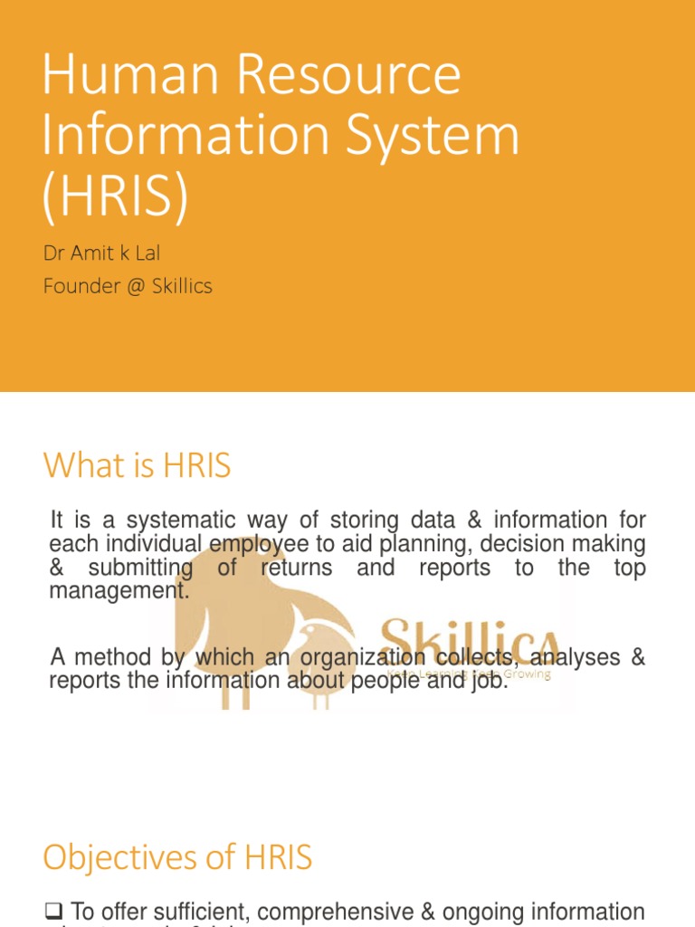 Overview of HRIS Objectives and Benefits | PDF | Employment | Business