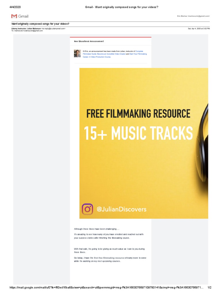 Free Original Music for Video Creators | PDF | Internet