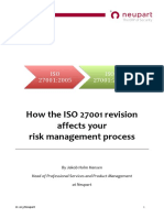 How The ISO 27001 Revision Affects Your Risk Management Process