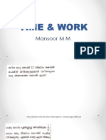 Time & Work Kerala PSC Part 1 PDF